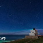 Beautiful April weather photography showing meteor showers and sunny skies.
