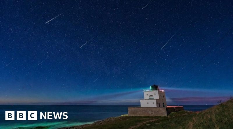 Beautiful April weather photography showing meteor showers and sunny skies.