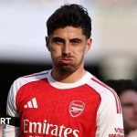 Arsenal strategy change with team discussing tactics before match.