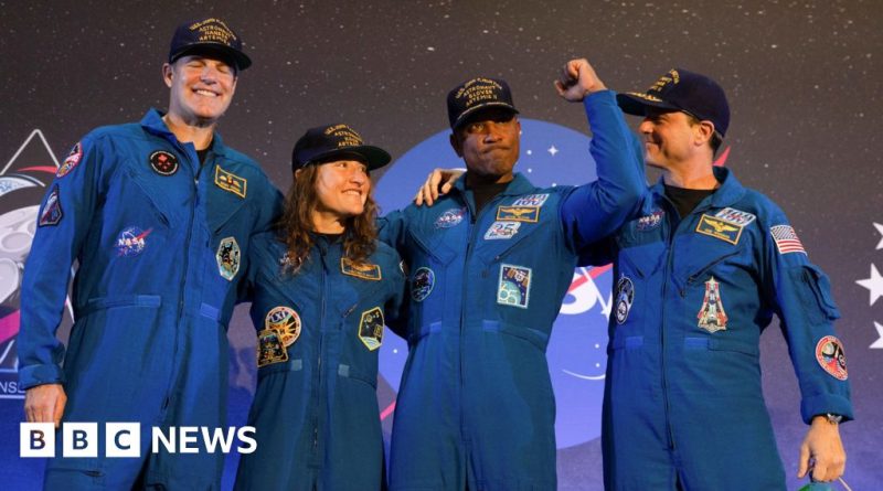 Astronauts welcomed back in Houston after their historic Artemis crew return.
