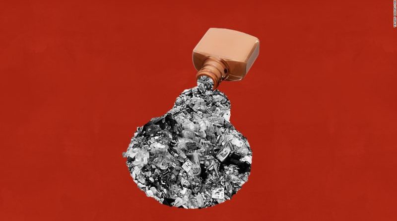 Diverse group discussing beauty industry sustainability in a modern office.