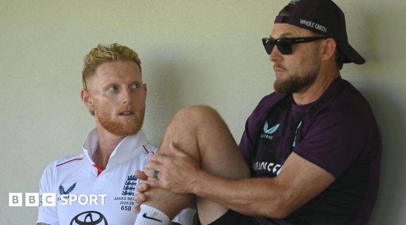 Ben Stokes and Brendon McCullum discussing coaching dynamics in cricket.