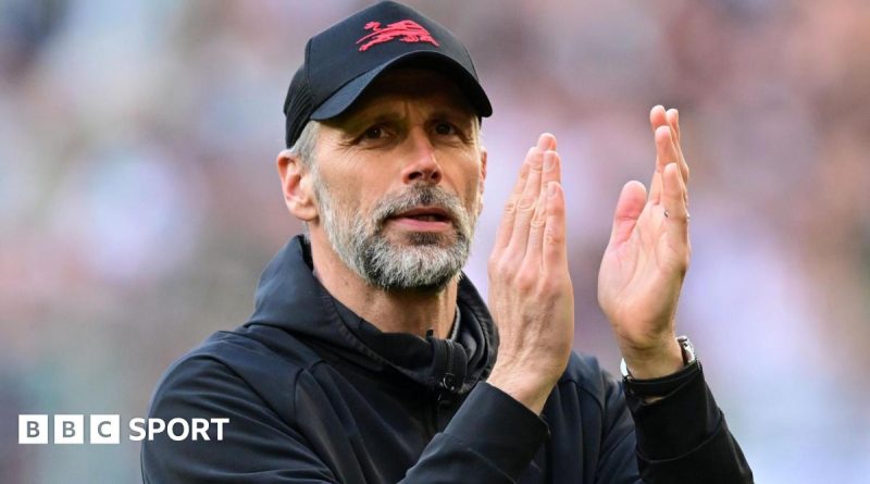 A football coaching meeting discussing strategies for Bournemouth head coach Marco Rose.