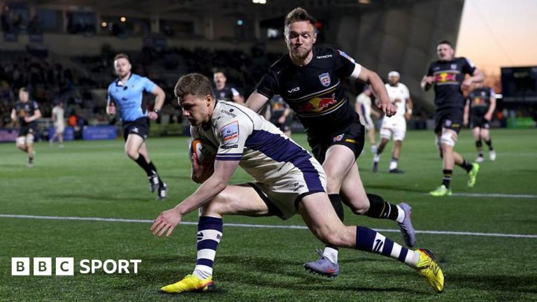 Bristol Bears victory in rugby match showcasing teamwork and skill.