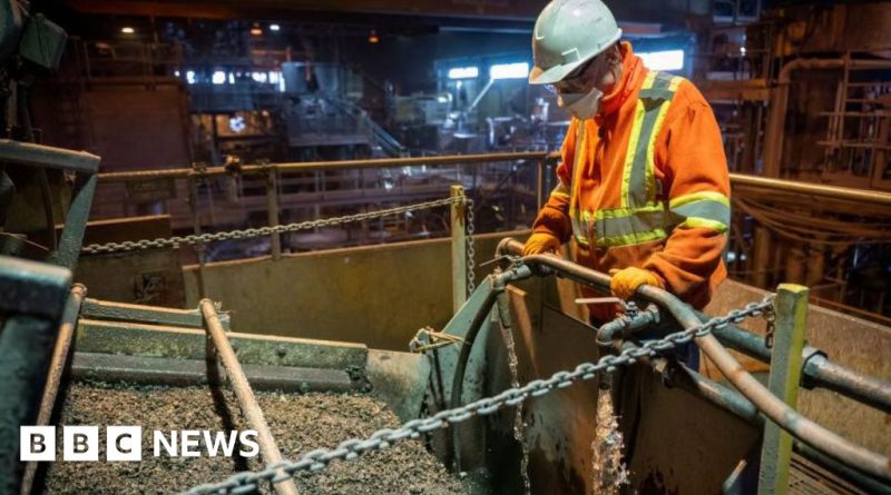 A diverse group of professionals discussing the Canada investment fund in a modern office.