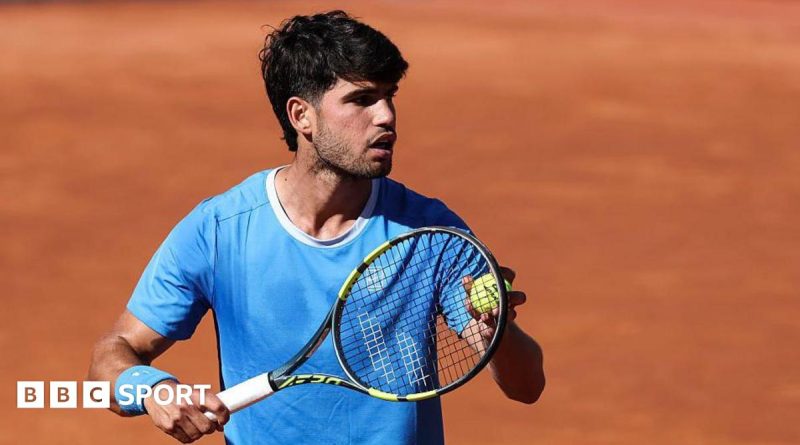 Carlos Alcaraz injury affecting his tennis career on the court.