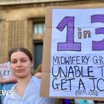 New midwives job struggles in a busy maternity ward with professionals assisting patients.