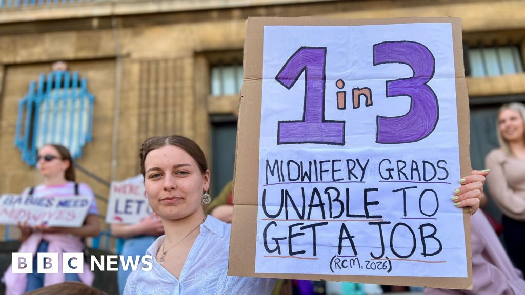 New midwives job struggles in a busy maternity ward with professionals assisting patients.