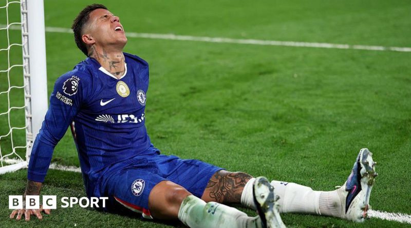 Chelsea football team's struggles during a challenging moment on the pitch.