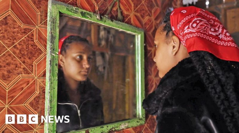 Group of professionals discussing soldier fathers DNA project for children.