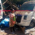 Emergency responders at the site of the Colombia bus bombing incident.