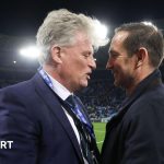 A business meeting discussing Frank Lampard's future with Coventry City.