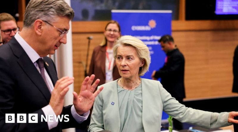 A professional meeting discussing NATO allies response to US threats in Spain.