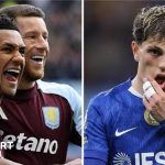 Diverse football fans showing excitement for European football qualification spots.