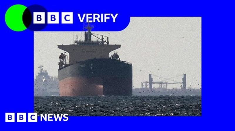 Analysts discussing the US blockade of Iran in a modern office setting.