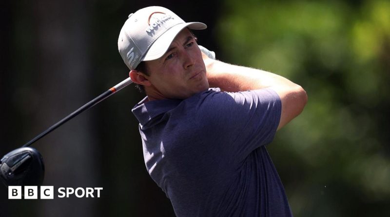 Matt Fitzpatrick and Scottie Scheffler at RBC Heritage golf tournament.