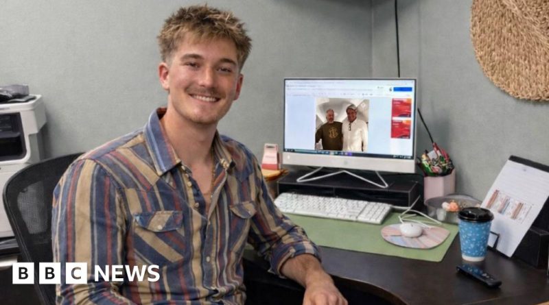 Trump voter examines Epstein files during serious investigation meeting.