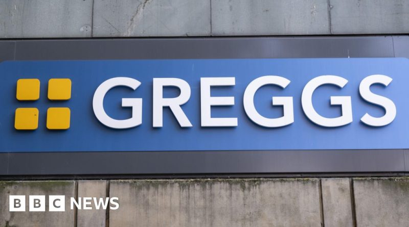 Greggs bakery showing changes to combat shoplifting measures.