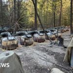 US officials discussing strategies for drug trafficking investigation.