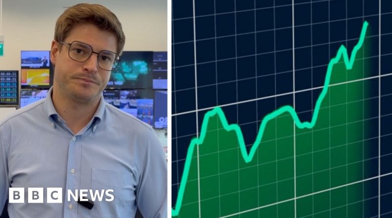 Business professionals discussing insider trading related to the Iran conflict.