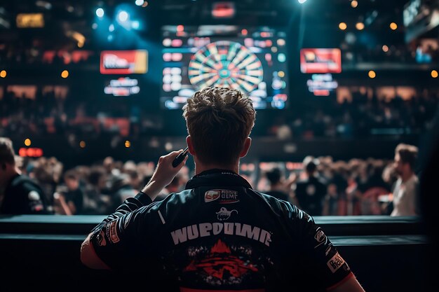 Jonny Clayton's Premier League match showcases his skills in a thrilling competition.