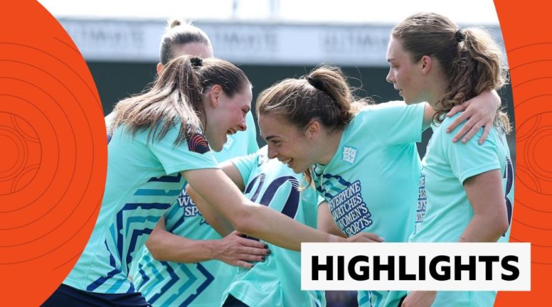 London City Lionesses victory during Women's Super League match.