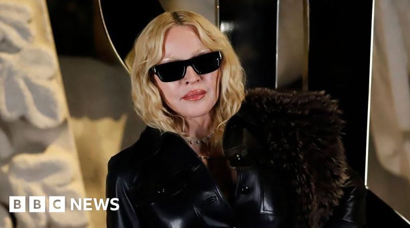 A lively Coachella crowd enjoying a surprise performance by Madonna.