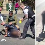 A diverse group of professionals discussing the London stabbing incident.