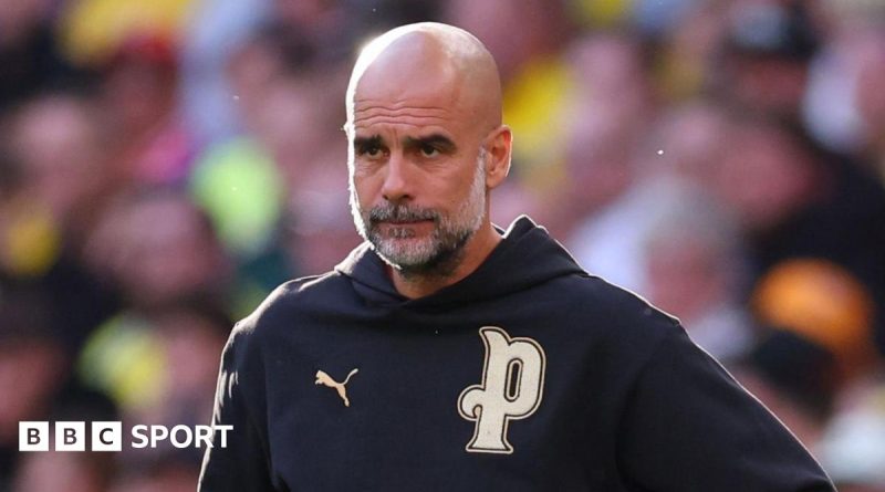 Professionals discussing Manchester City fixture scheduling in a meeting room.