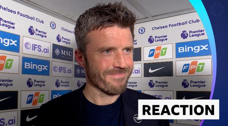 Football manager discussing Champions League hopes at a press conference.