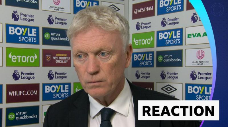 A soccer match action scene focusing on players and a referee, highlighting the Everton penalty decision.