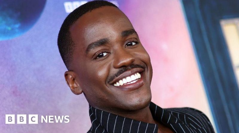 Ncuti Gatwa honorary doctorate celebration at graduation event.