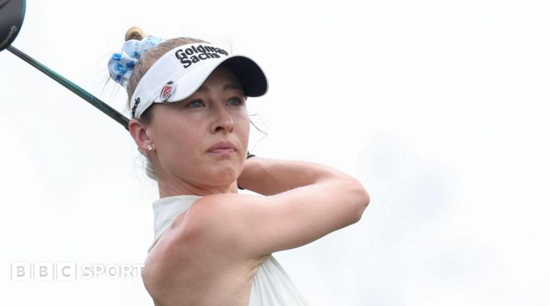 Golf players compete at the Chevron Championship 2023, showcasing talent and excitement.