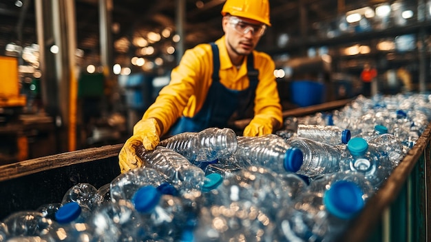 People using a recycling machine to earn rewards for recycling bottles and cans.