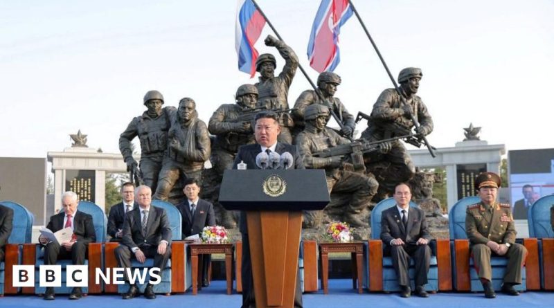 North Korean soldiers showing determination in military attire, reflecting loyalty.