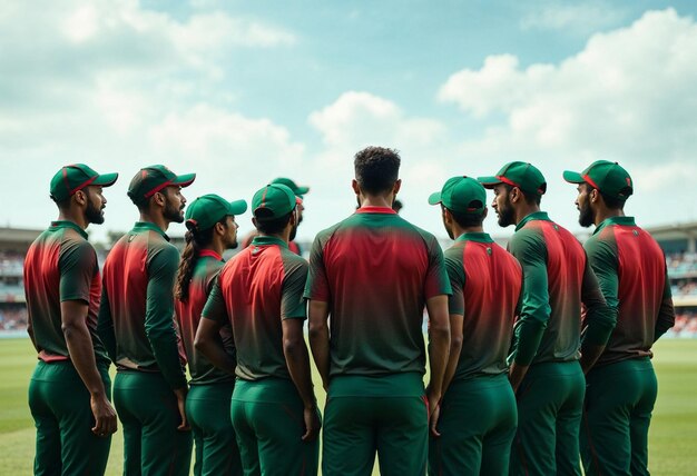 Nottinghamshire and Somerset players competing in a County Championship cricket match.