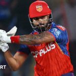 Fans celebrate the Punjab Kings' record T20 chase in cricket.