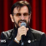 Ringo Starr in a recording studio reflecting on his new album.