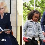 King Charles and Queen Camilla engaging with New York community members during their visit.