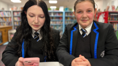 Students engaged in classroom learning without distractions from phones.