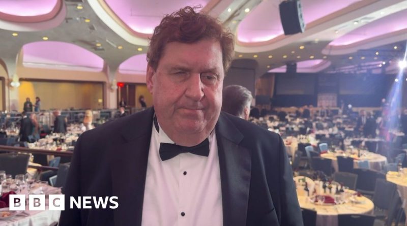 Guests at the correspondents' dinner express concern over a security incident.