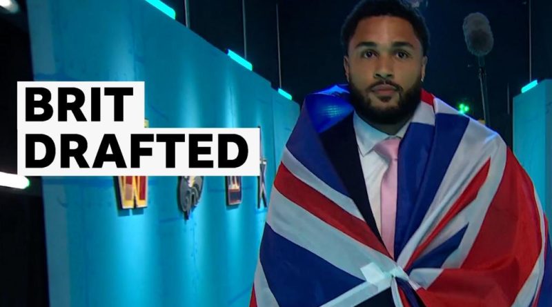 Seydou Traore NFL practice scene with players in conservative attire