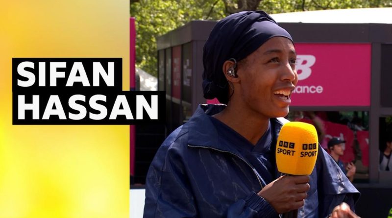 Runners competing in a marathon, highlighting the Sebastian Sawe marathon record.