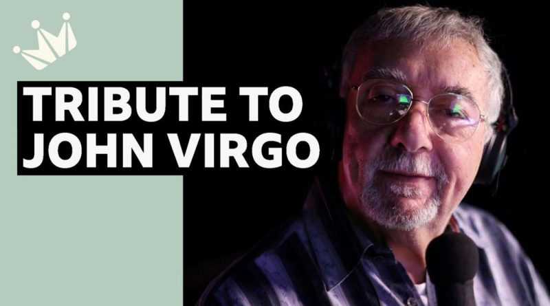 Audience at snooker tribute for John Virgo, showing various emotions.