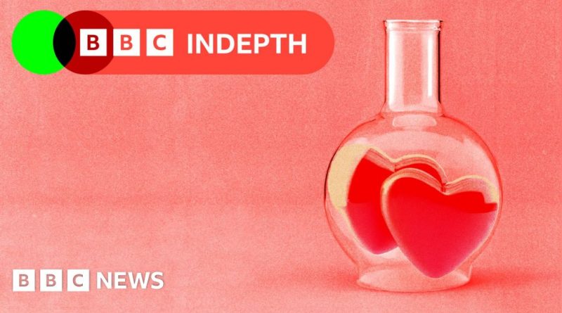 A diverse group of professionals discussing the idea of soulmates in a modern office setting.