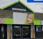 Parents discussing nursery safety measures and abuse prevention.