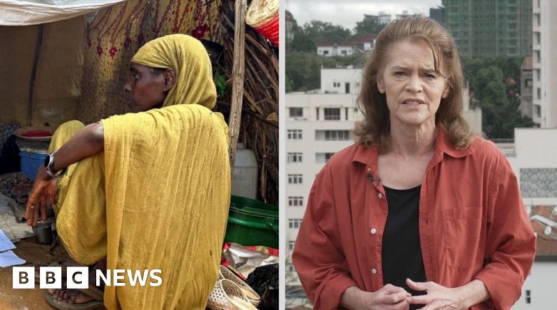 Humanitarian workers strategizing aid efforts for the Sudan war human impact.