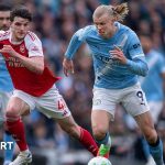 A group discussing 2026-27 Champions League teams in formal attire.
