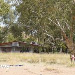 Police investigation scene in Outback Australia related to missing girl found.
