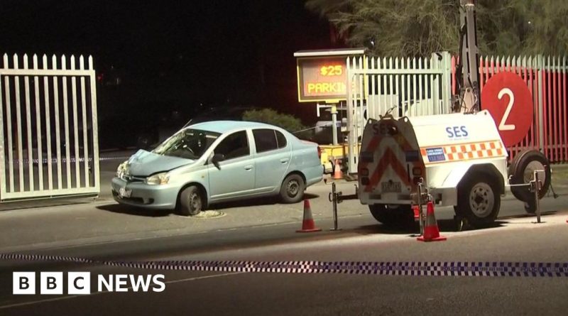 Emergency responders at a Melbourne pedestrian accident scene highlighting the tragic nature of the incident.